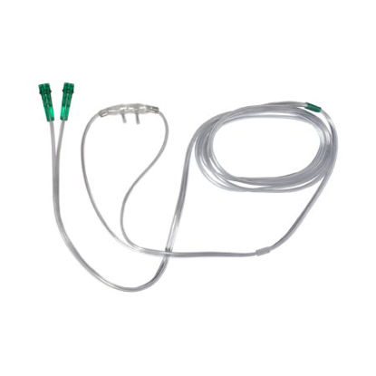 Picture of Demand Nasal Cannula Dual Port Delivery Adult Straight Prong / NonFlared TipRES4147
