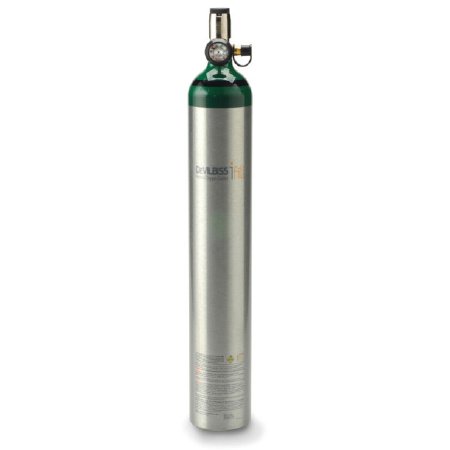 Picture of DeVilbiss iFill® Oxygen Cylinder Size D Aluminum535D-D-870