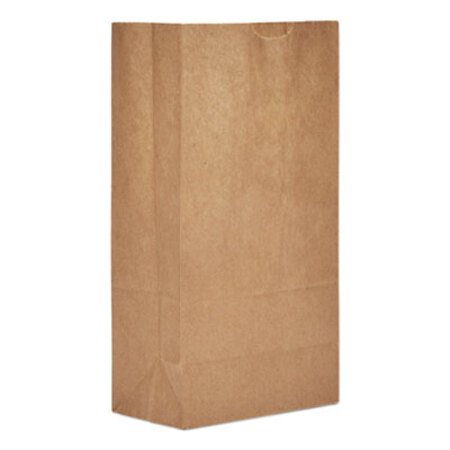 Picture of Grocery Paper Bags, 50 lbs Capacity, #5, 5.25"w x 3.44"d x 10.94"h, Kraft, 500 BagsBAG-GX5500