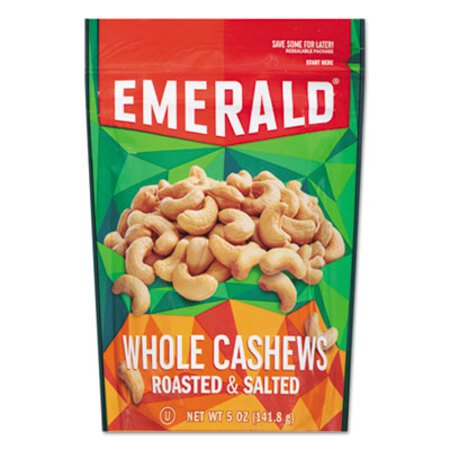 Picture of Roasted and Salted Cashew Nuts, 5 oz Pack, 6/CartonDFD-93364