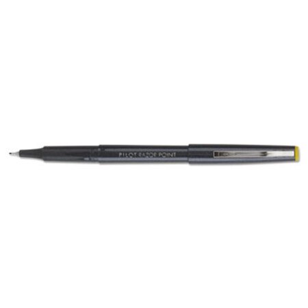 Picture of Razor Point Fine Line Porous Point Pen, Stick, Extra-Fine 0.3 mm, Black Ink, Black Barrel, DozenPIL-11001