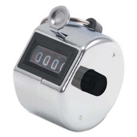 Picture of Tally I Hand Model Tally Counter, Registers 0-9999, ChromeAVT-9841000