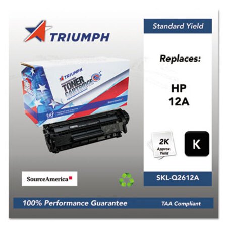 Picture of 751000NSH0171 Remanufactured Q2612A (12A) Toner, 2,000 Page-Yield, BlackSKL-Q2612A