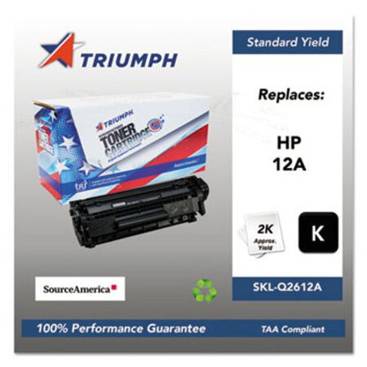 Picture of 751000NSH0171 Remanufactured Q2612A (12A) Toner, 2,000 Page-Yield, BlackSKL-Q2612A