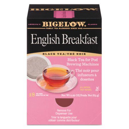 Picture of English Breakfast Tea Pods, 1.90 oz, 18/BoxBTC-009906