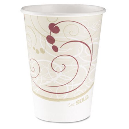 Picture of Paper Hot Cups in Symphony Design, 12 oz, Beige, 50/PackSCC-412SMJ8000PK