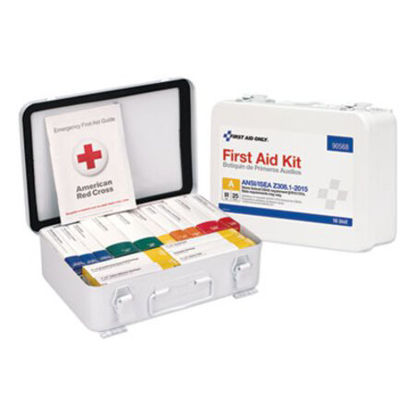 Picture of Unitized ANSI Compliant Class A Type III First Aid Kit for 25 People, 16 UnitsFAO-90568