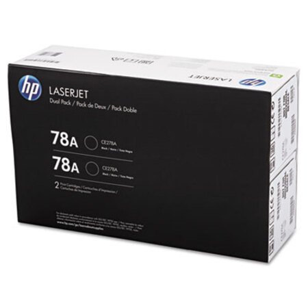 Picture of HP 78A, (CE278D) 2-Pack Black Original LaserJet Toner CartridgesHEW-CE278D