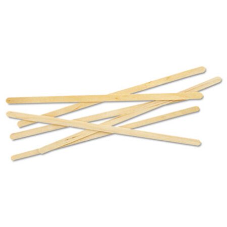 Picture of Renewable Wooden Stir Sticks, 7", 1,000/Pack, 10 Packs/CartonECO-NTSTC10CCT