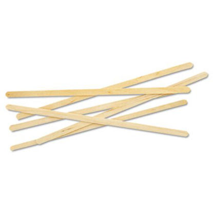 Picture of Renewable Wooden Stir Sticks, 7", 1,000/Pack, 10 Packs/CartonECO-NTSTC10CCT
