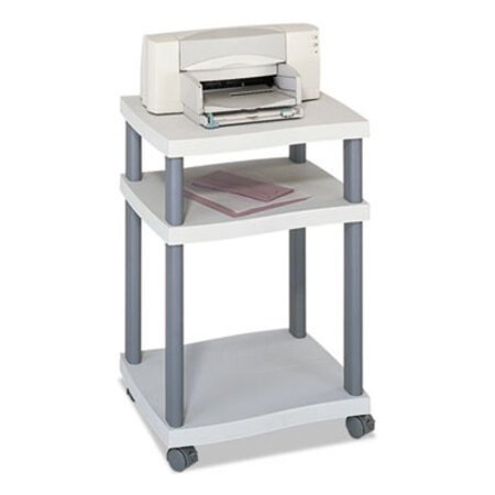 Picture of Wave Design Printer Stand, Three-Shelf, 20w x 17.5d x 29.25h, Charcoal GraySAF-1860GR
