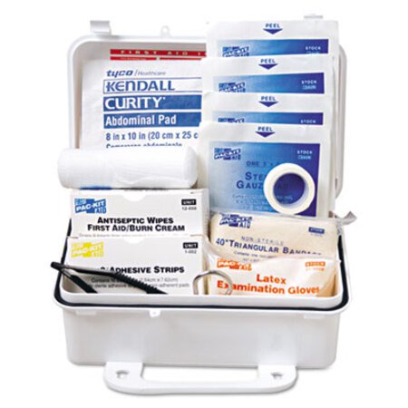 Picture of ANSI #10 Weatherproof First Aid Kit, 57-Pieces, Plastic CasePKT-6060