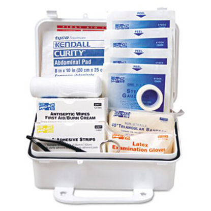 Picture of ANSI #10 Weatherproof First Aid Kit, 57-Pieces, Plastic CasePKT-6060