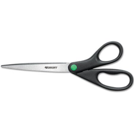 Picture of KleenEarth Scissors, 9" Long, 3.75" Cut Length, Black Straight HandleACM-13138