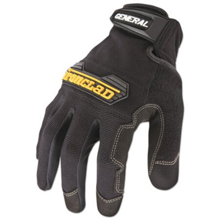 Picture of General Utility Spandex Gloves, Black, Large, PairIRN-GUG04L