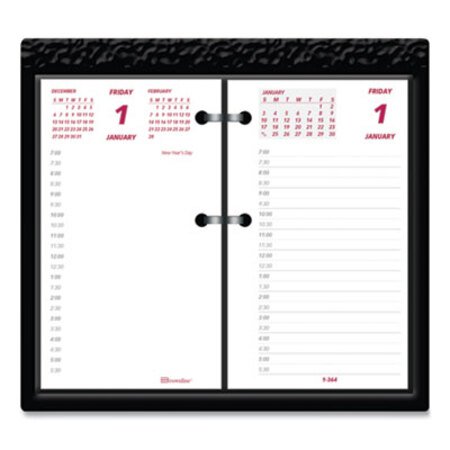 Picture of Daily Calendar Pad Refill, 6 x 3.5, 2022RED-C2R