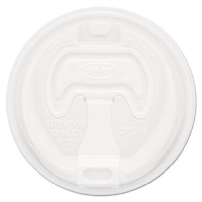 Picture of Optima Reclosable Lid, Fits 12 oz to 24 oz Foam Cups, White, 100/PackDCC-16RCLPK