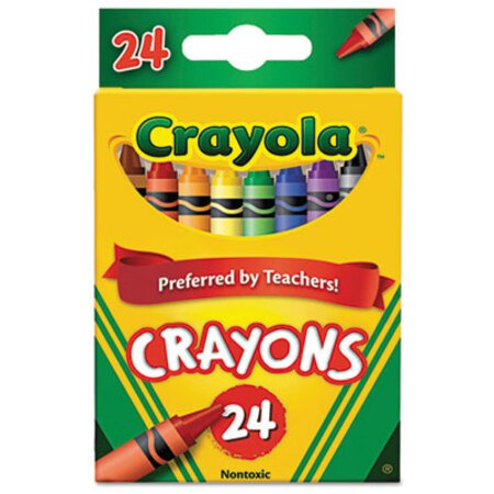 Picture of Classic Color Crayons, Peggable Retail Pack, 24 ColorsCYO-523024