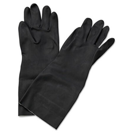 Picture of Neoprene Flock-Lined Gloves, Long-Sleeved, 12", Large, Black, DozenBWK-543L