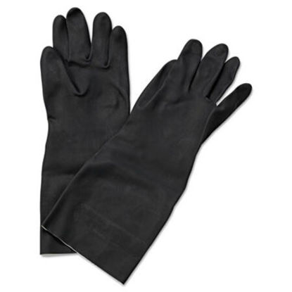 Picture of Neoprene Flock-Lined Gloves, Long-Sleeved, 12", Large, Black, DozenBWK-543L