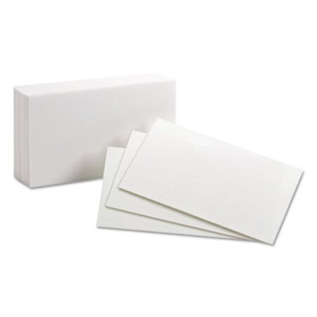 Picture of Unruled Index Cards, 3 x 5, White, 100/PackOXF-30