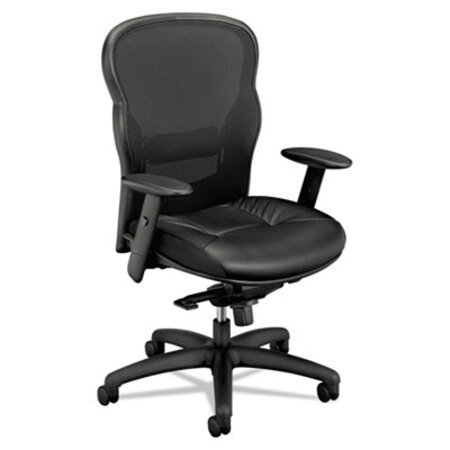 Picture of Wave Mesh High-Back Task Chair, Supports Up to 250 lb, 19.25" to 22" Seat Height, BlackBSX-VL701SB11