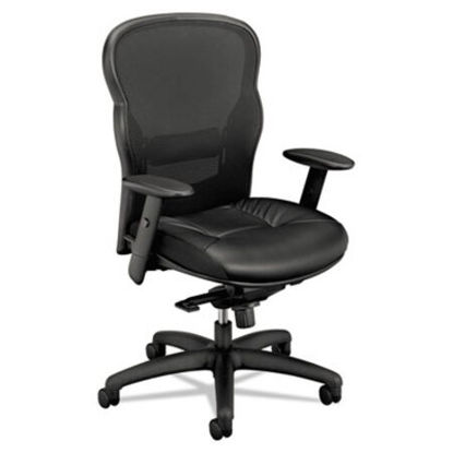 Picture of Wave Mesh High-Back Task Chair, Supports Up to 250 lb, 19.25" to 22" Seat Height, BlackBSX-VL701SB11