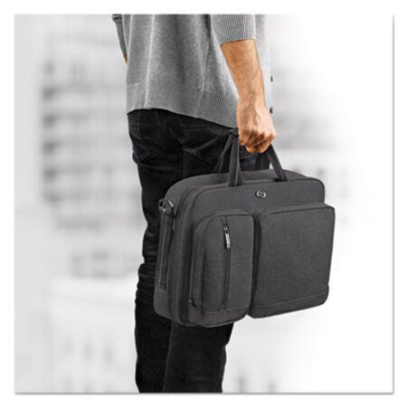 Picture of Urban Hybrid Briefcase, 15.6", 16 3/4" x 4" x 12", GrayUSL-UBN31010