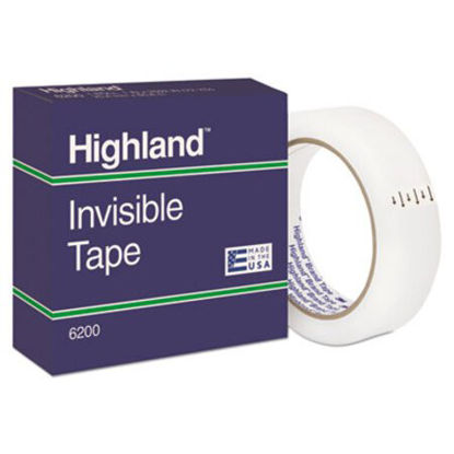 Picture of Invisible Permanent Mending Tape, 3" Core, 1" x 72 yds, ClearMMM-620025921