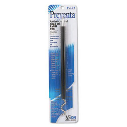 Picture of Refill for Preventa Plus and Deluxe Antimicrobial Counter Pens, Medium Conical Tip, Black InkICX-94190042