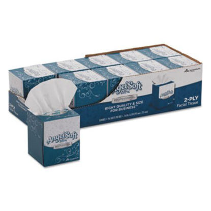 Picture of ps Ultra Facial Tissue, 2-Ply, White, 96 Sheets/Box, 10 Boxes/CartonGPC-4636014