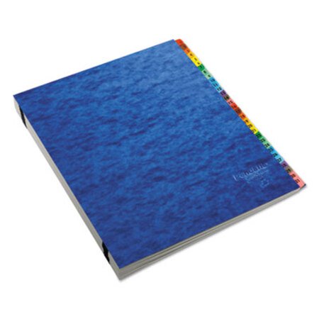 Picture of Expanding Desk File, 31 Dividers, Dates, Letter-Size, Blue CoverPFX-11013