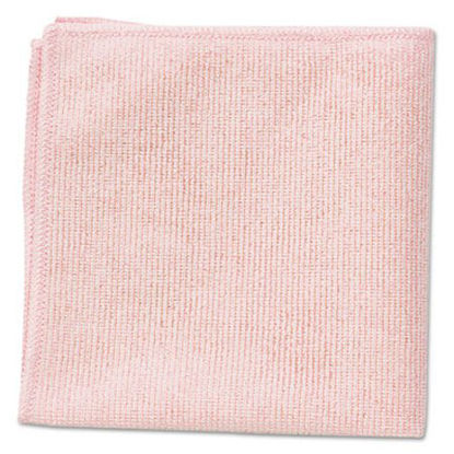 Picture of Microfiber Cleaning Cloths, 16 x 16, Pink, 24/PackRCP-1820581