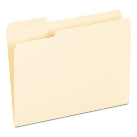 Picture of Interior File Folders, 1/3-Cut Tabs, Letter Size, Manila, 100/BoxUNV-12213