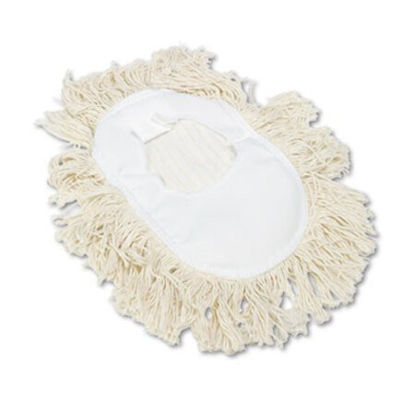 Picture of Wedge Dust Mop Head, Cotton, 17 1/2l x 13 1/2w, WhiteBWK-1491