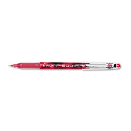 Picture of Precise P-500 Gel Pen, Stick, Extra-Fine 0.5 mm, Red Ink, Red Barrel, DozenPIL-38602