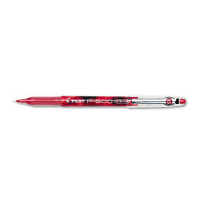Picture of Precise P-500 Gel Pen, Stick, Extra-Fine 0.5 mm, Red Ink, Red Barrel, DozenPIL-38602