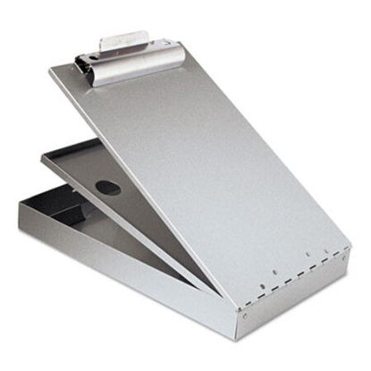 Picture of Cruiser Mate Aluminum Storage Clipboard, 1.5" Clip Cap, 8.5 x 11 Sheets, SilverSAU-21017
