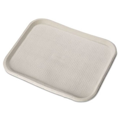 Picture of Savaday Molded Fiber Food Trays, 1-Compartment, 14 x 18, White, 100/CartonHUH-20804CT