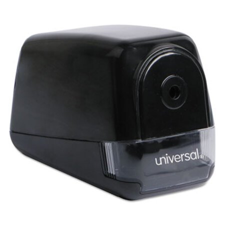 Picture of Electric Pencil Sharpener, AC-Powered, 3.13 x 5.75 x 4, BlackUNV-30010