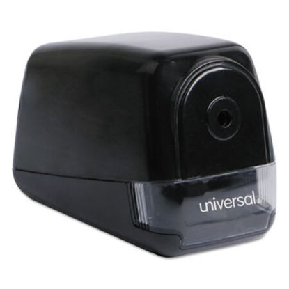Picture of Electric Pencil Sharpener, AC-Powered, 3.13 x 5.75 x 4, BlackUNV-30010