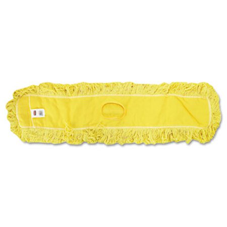 Picture of Trapper Commercial Dust Mop, Looped-end Launderable, 5" x 48", YellowRCP-J15700YEL