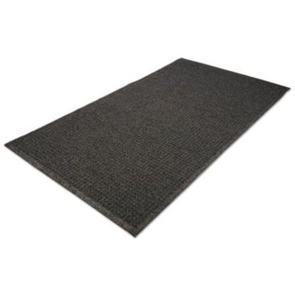 Picture of EcoGuard Indoor/Outdoor Wiper Mat, Rubber, 48 x 72, CharcoalMLL-EG040604