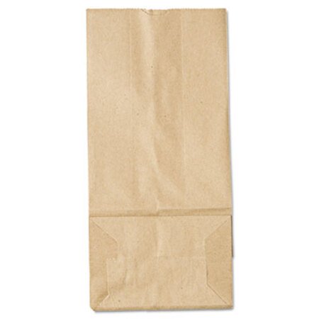 Picture of Grocery Paper Bags, 35 lbs Capacity, #5, 5.25"w x 3.44"d x 10.94"h, Kraft, 500 BagsBAG-GK5500