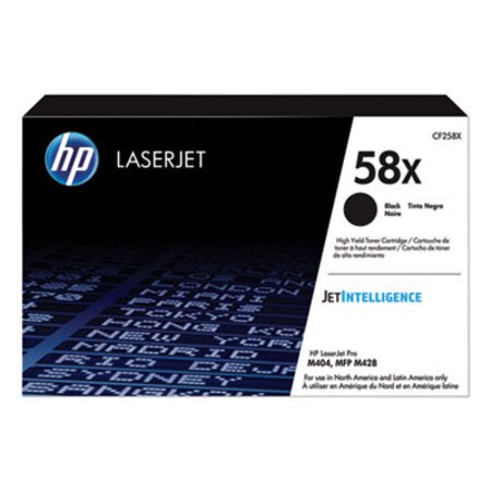 Picture of HP 58X, (CF258X) High-Yield Black Original LaserJet Toner CartridgeHEW-CF258X