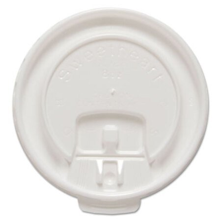 Picture of Lift Back and Lock Tab Cup Lids for Foam Cups, Fits 8 oz Trophy Cups, White, 100/PackSCC-DLX8RPK