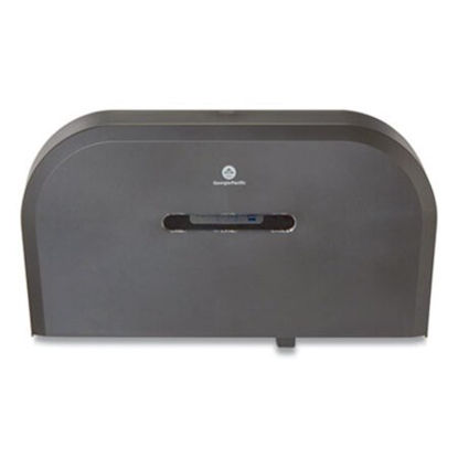 Picture of Jumbo Jr. Bathroom Tissue Dispenser, Double Roll, 22.1 x 4.8 x 12.1, BlackGPC-59210