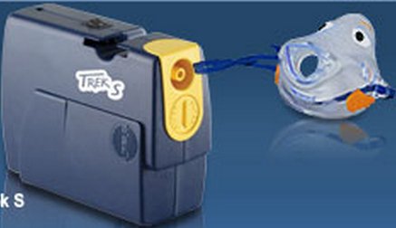 Picture of PARI Trek® S Compressor Nebulizer System Small Volume 8 mL Medication Cup Universal Mouthpiece Delivery4546356