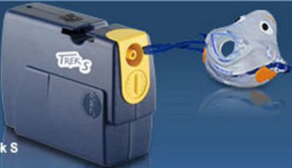 Picture of PARI Trek® S Compressor Nebulizer System Small Volume 8 mL Medication Cup Universal Mouthpiece Delivery4546356