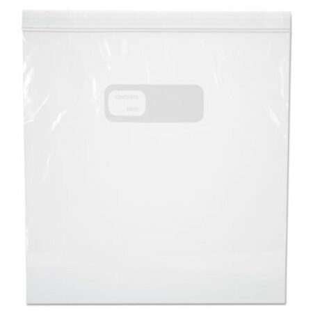 Picture of Reclosable Food Storage Bags, 1 gal, 2.7 mil, 10.5" x 11", Clear, 250/BoxBWK-1GALFZRBAG